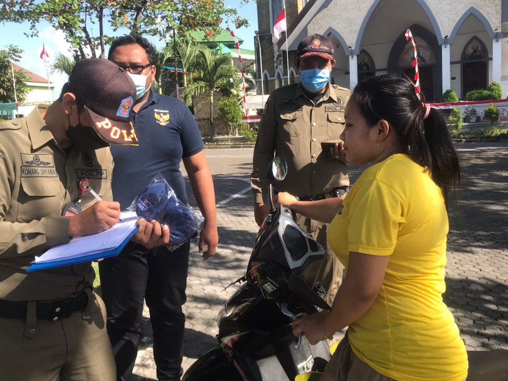 Kamis, 19 Agustus 2021 - Giat Penegakan Prokes untuk Pengendalian Penyebaran Covid-19